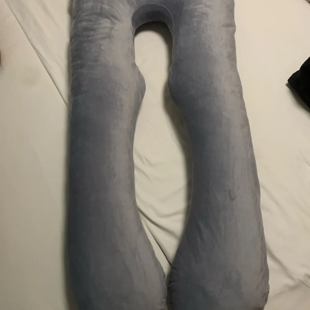 Coussin de grossesse en U — Housse amovible et lavable