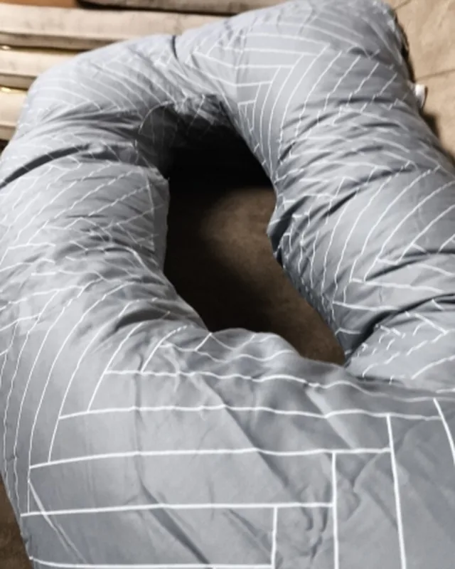 Coussin de grossesse en U Berceline, photographié par une acheteuse (Israël)